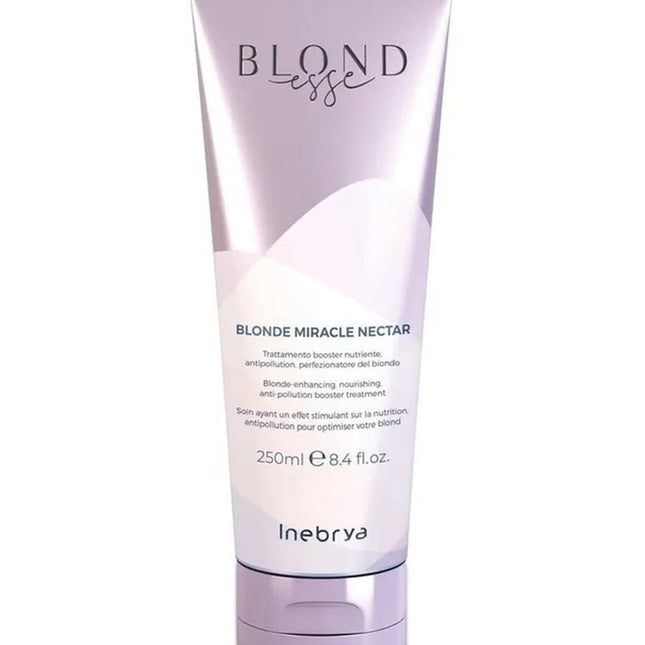 Inebrya Blonde Miracle Nectar – Hair Treatment Cream Mask for Women, Color Enhancing, 250 ml