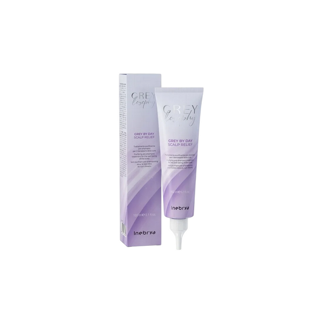 Inebrya Grey By Day Purifying – Hair Fluid for Women, 150 ml