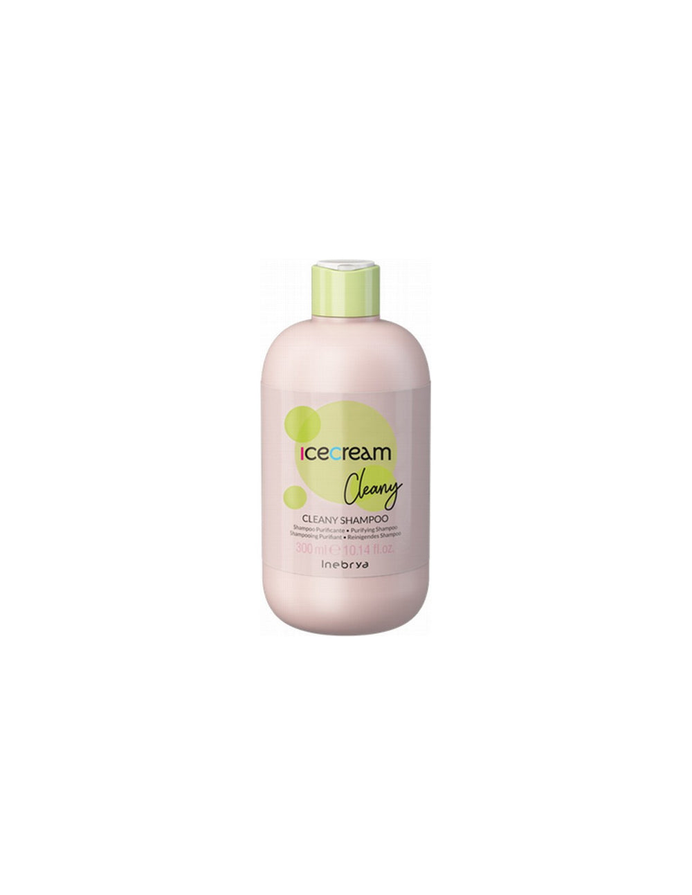 Inebrya Ice Cream Cleany – Hair Shampoo Unisex, Purifying, 300 ml