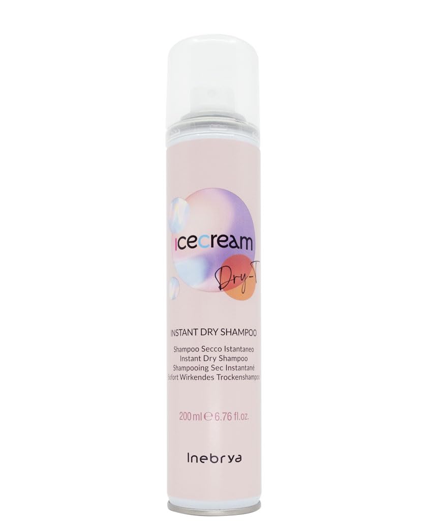 Inebrya Ice Cream Dry-T – Hair Dry Shampoo Unisex, 200 ml