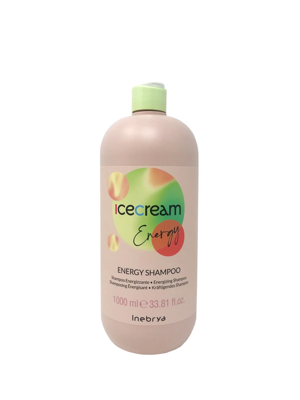 Inebrya Ice Cream Energy – Hair Shampoo for Women, Energising, 1000 ml