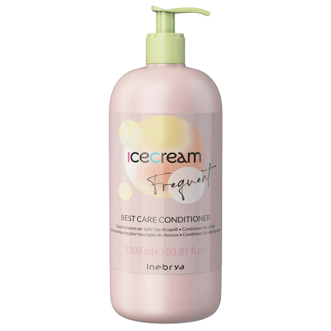 Inebrya Ice Cream Frequent – Hair Conditioner for Women, Detangling, Hydrating, 1000 ml