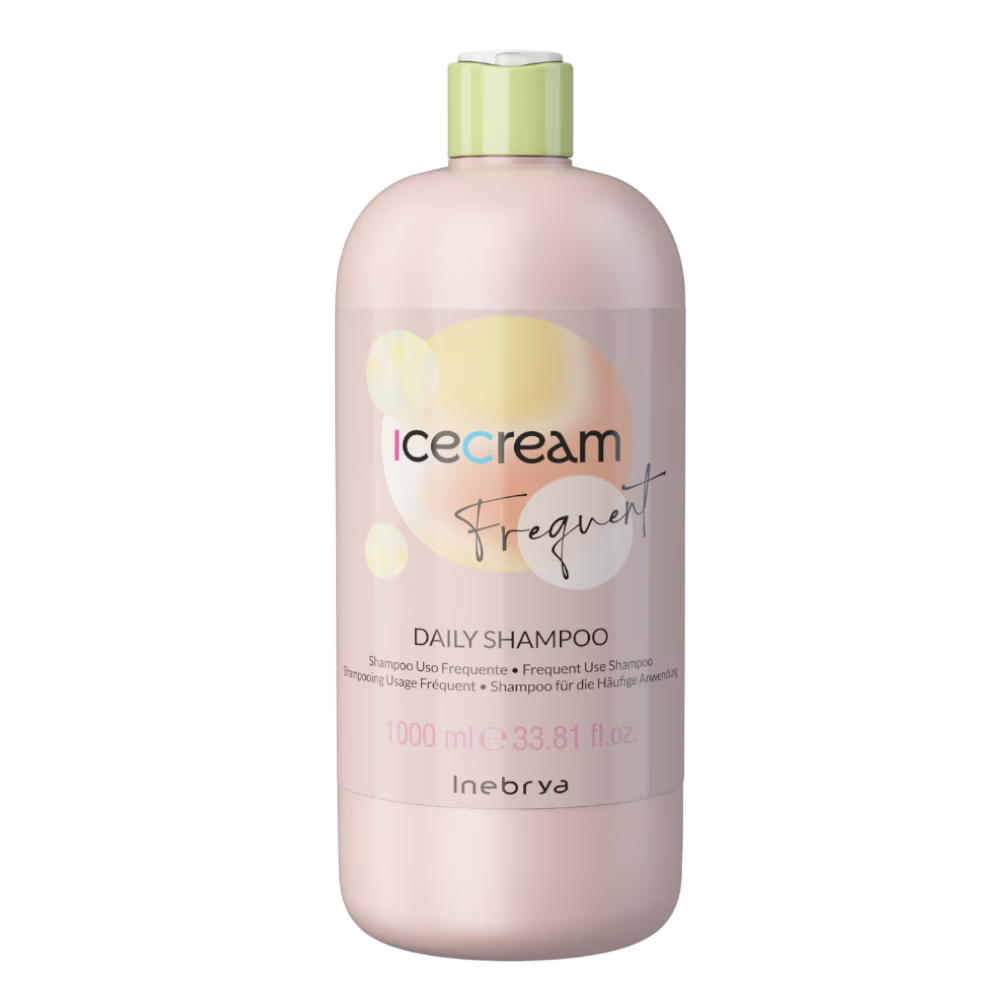 Inebrya Ice Cream Frequent – Hair Shampoo for Women, Regenerating, 1000 ml