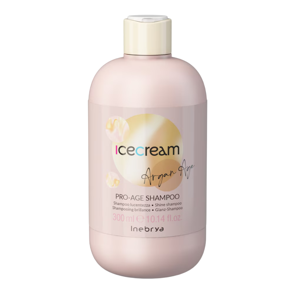 Inebrya Ice Cream Pro-Age – Hair Shampoo for Women, Shine, 300 ml