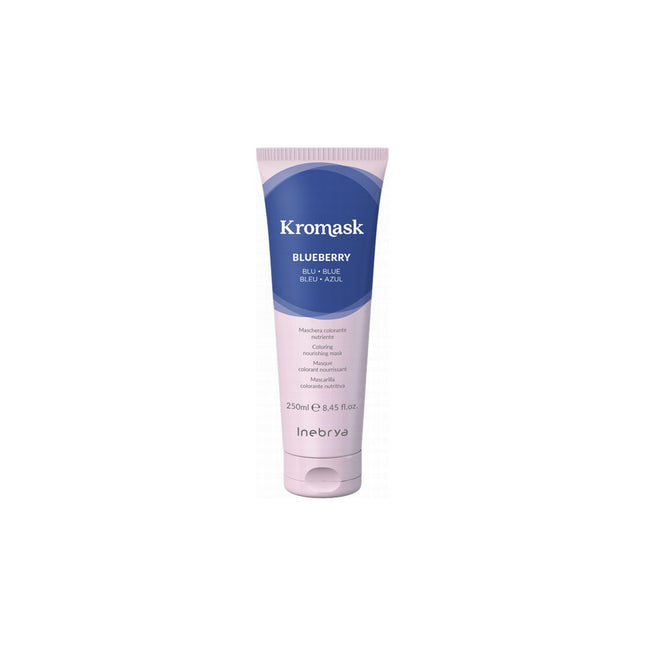 Inebrya Kromask – Hair Colouring Cream Mask for Women, Nourishing, Blueberry, 250 ml