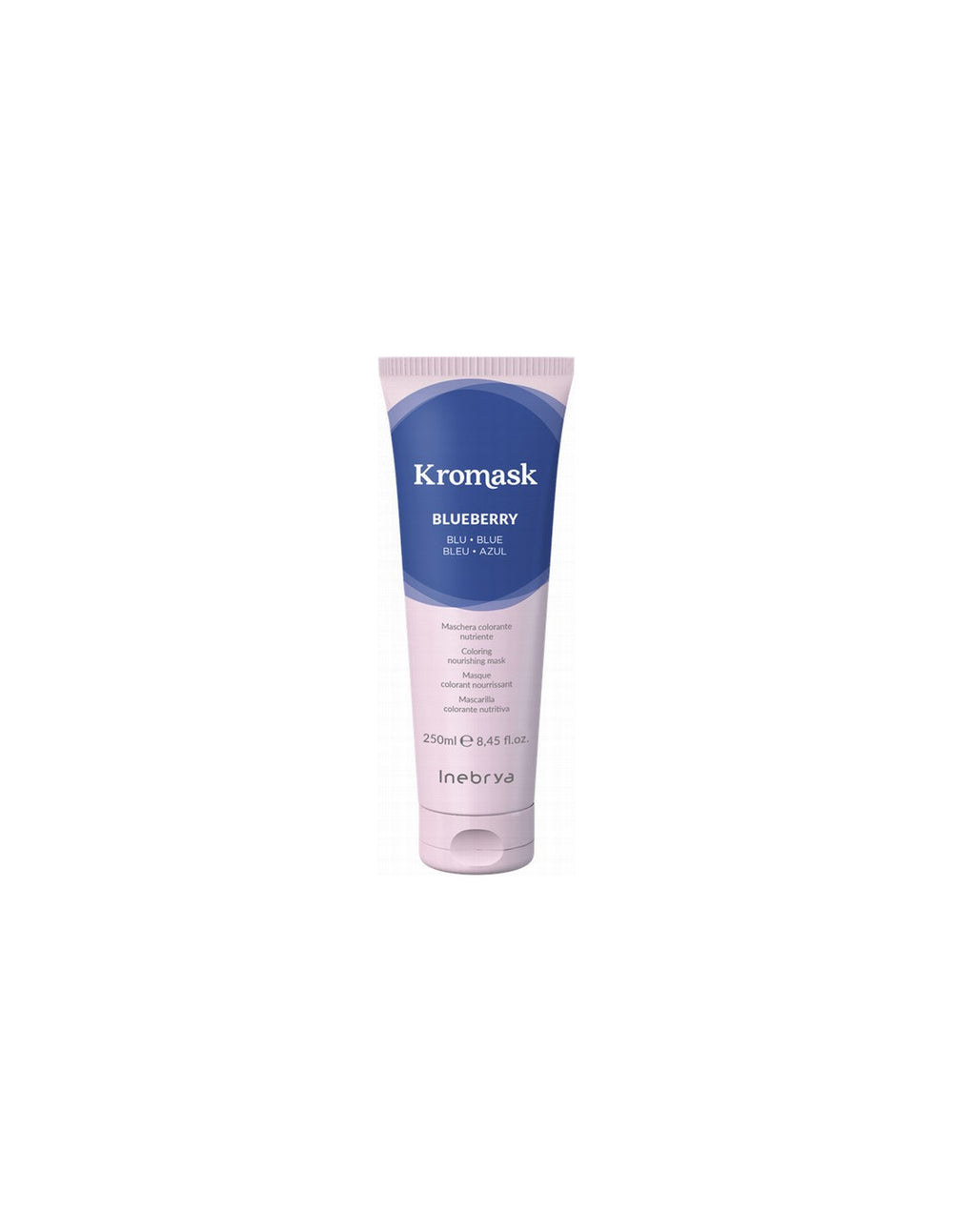Inebrya Kromask – Hair Colouring Cream Mask for Women, Nourishing, Blueberry, 250 ml