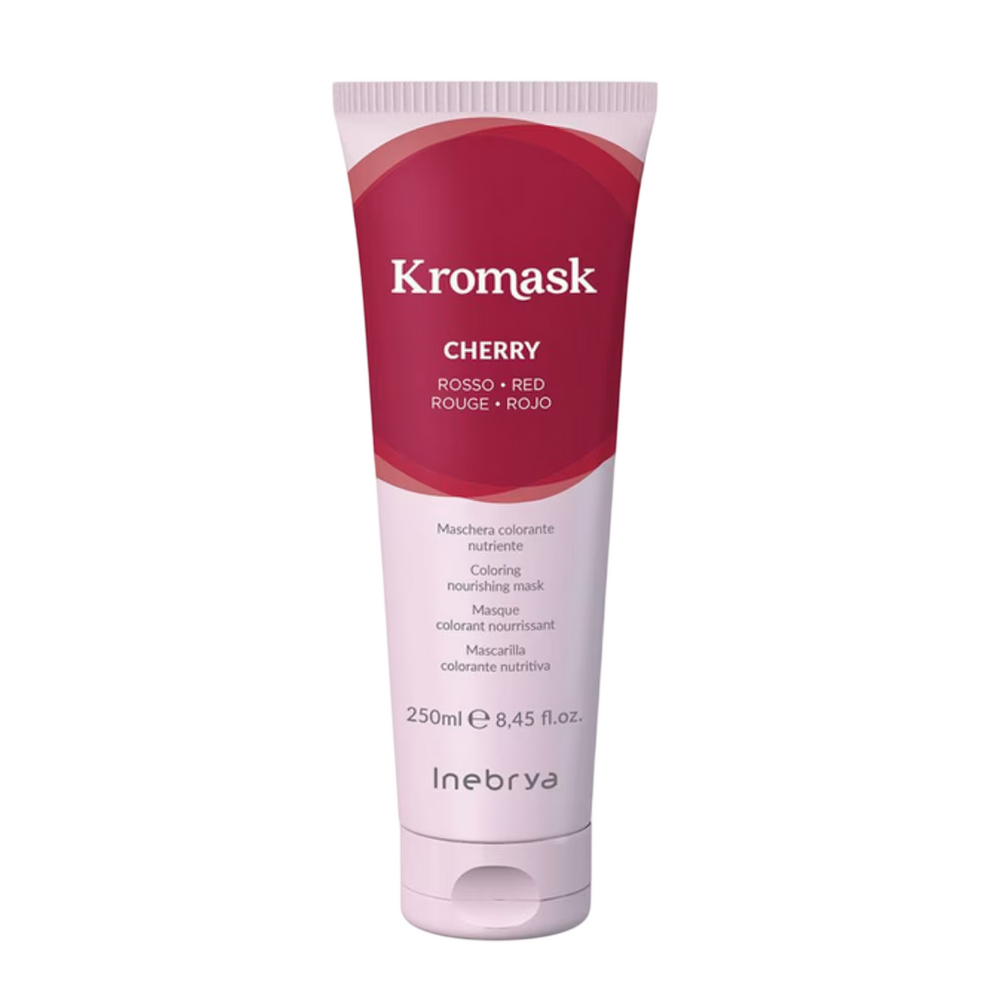 Inebrya Kromask – Hair Colouring Cream Mask for Women, Nourishing, Cherry, 250 ml