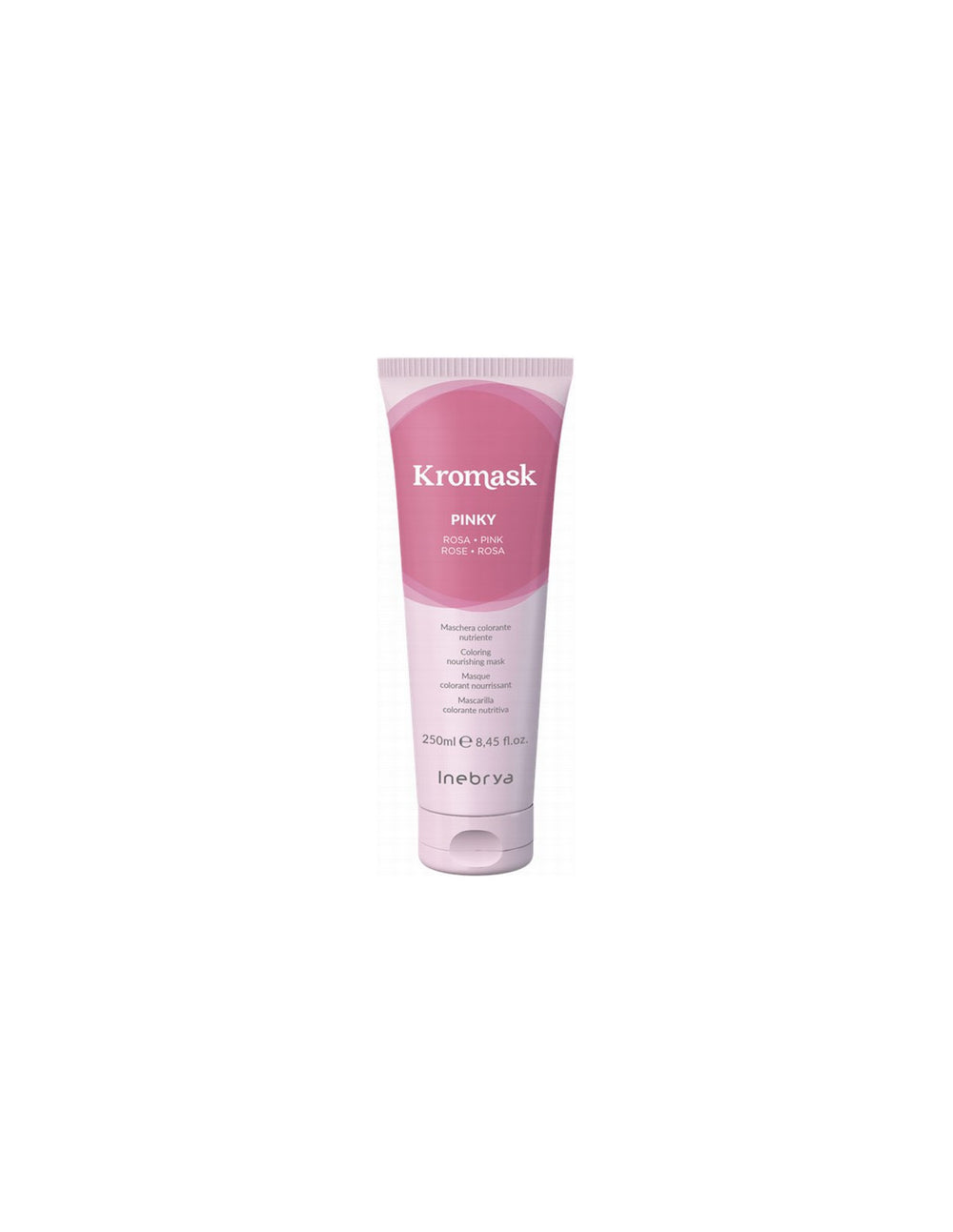 Inebrya Kromask – Hair Colouring Cream Mask for Women, Nourishing, Pinky, 250 ml