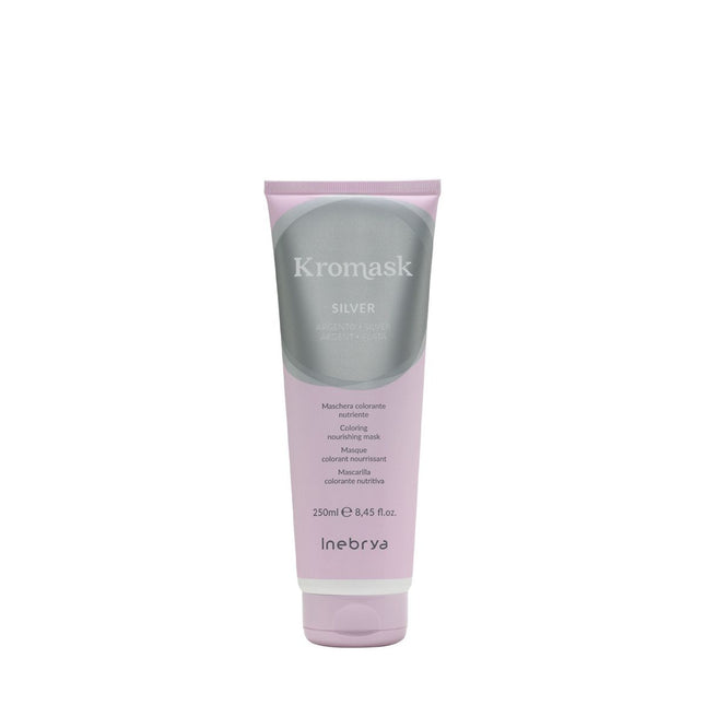 Inebrya Kromask – Hair Colouring Cream Mask for Women, Nourishing, Silver, 250 ml