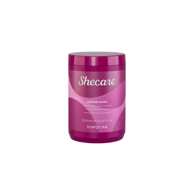 Inebrya Shecare – Hair Treatment Cream Mask for Women, Repairing, 1000 ml