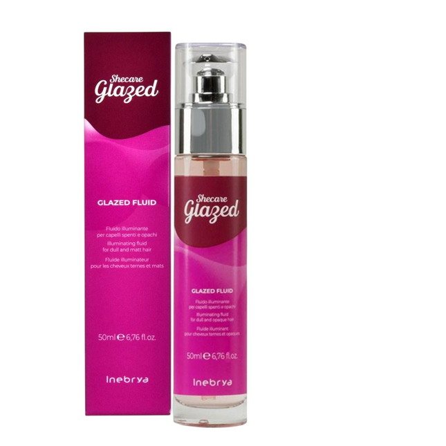 Inebrya Shecare Glazed Shining – Hair Fluid for Women, 50 ml
