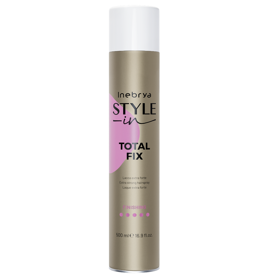 Inebrya Style-In – Hair Spray for Women, For Styling, Extra Strong Hold, 500 ml