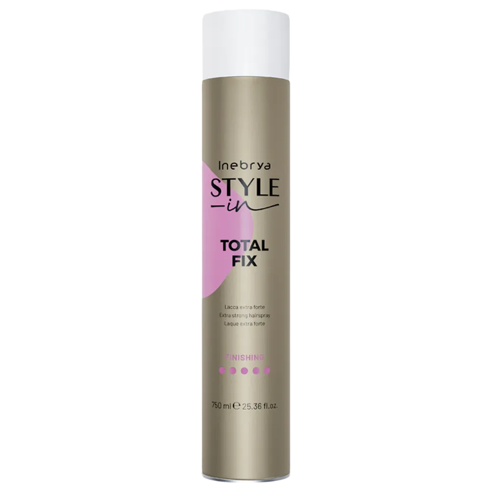 Inebrya Style-In – Hair Spray for Women, For Styling, Extra Strong Hold, 750 ml