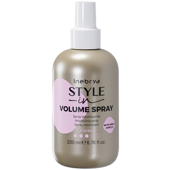 Inebrya Style-In – Hair Spray for Women, Volumizing, 200 ml