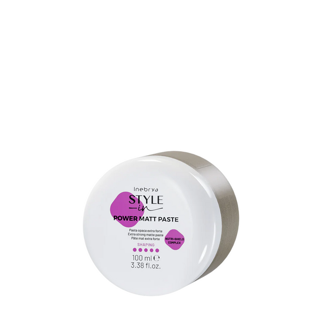 Inebrya Style-In – Hair Styling Paste Unisex, Matte, Extra Strong Hold, For Hair, 100 ml