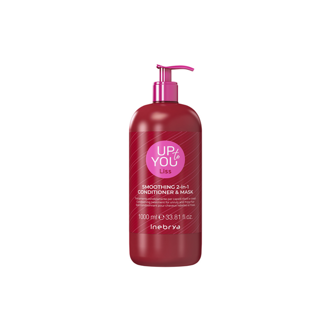 Inebrya Up To You – Hair Treatment Conditioner for Women, Smoothing, For All Hair Types, 1000 ml
