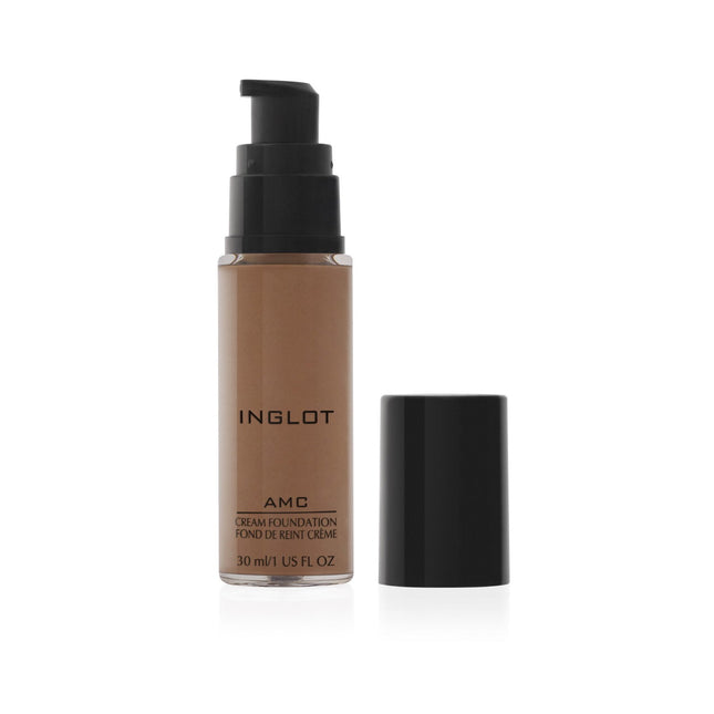 Inglot AMC Natural Glow – Cream Foundation for Women, NF MW107, 30 ml