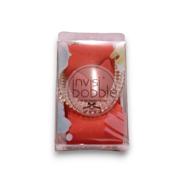 InvisiBobble Wrapstar – Hair Band for Women, Machu Peachu
