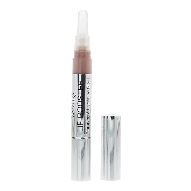 IsaDora Lip Booster Hydrating – Liquid Lipstick for Women, 09, Almond Glaze, 1.9 ml