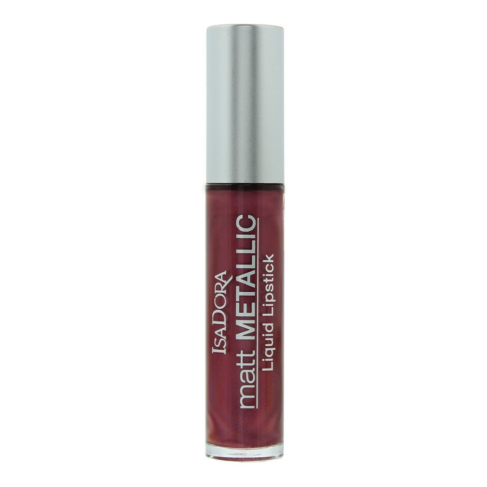 IsaDora Matt Metallic – Liquid Lipstick Unisex, 83, Burgundy Bite, 7 ml