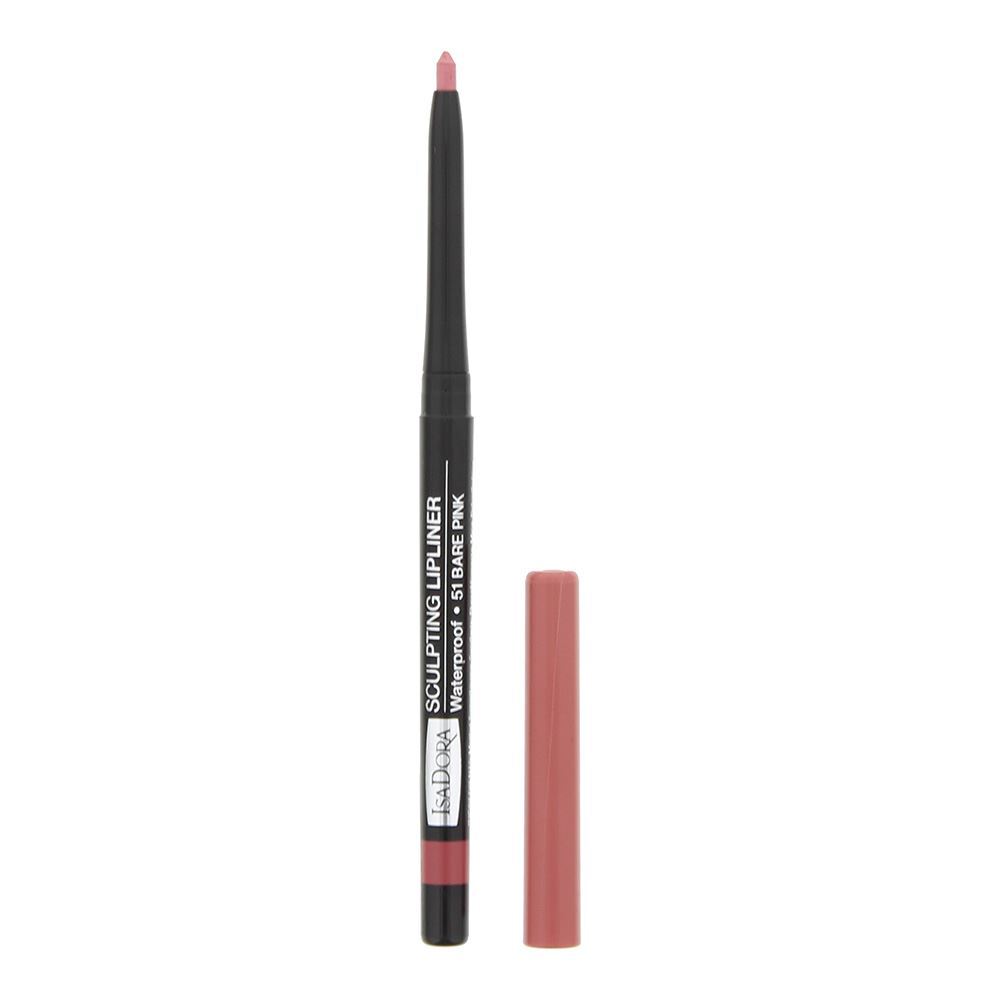 IsaDora Sculpting – Lip Liner for Women, 51, Bare Pink, 0.3 g