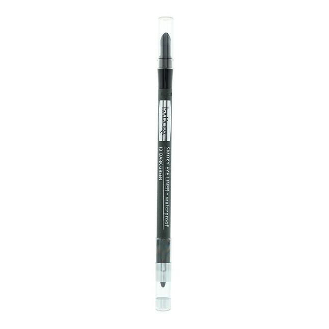 IsaDora Smoky Eyeliner Waterproof – kohl eyeliner for Women, Defining, 13, Dark Green, 1.2 g