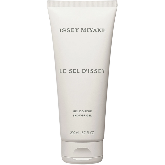 Issey Miyake Le Sel D'Issey Woody Hydrating – Shower Gel for Men, Body, All Skin Types, 200 ml