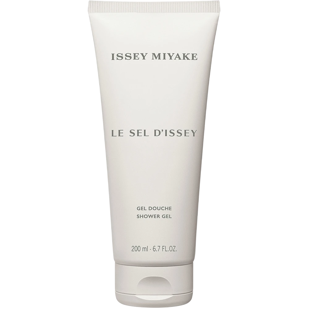 Issey Miyake Le Sel D'Issey Woody Hydrating – Shower Gel for Men, Body, All Skin Types, 200 ml