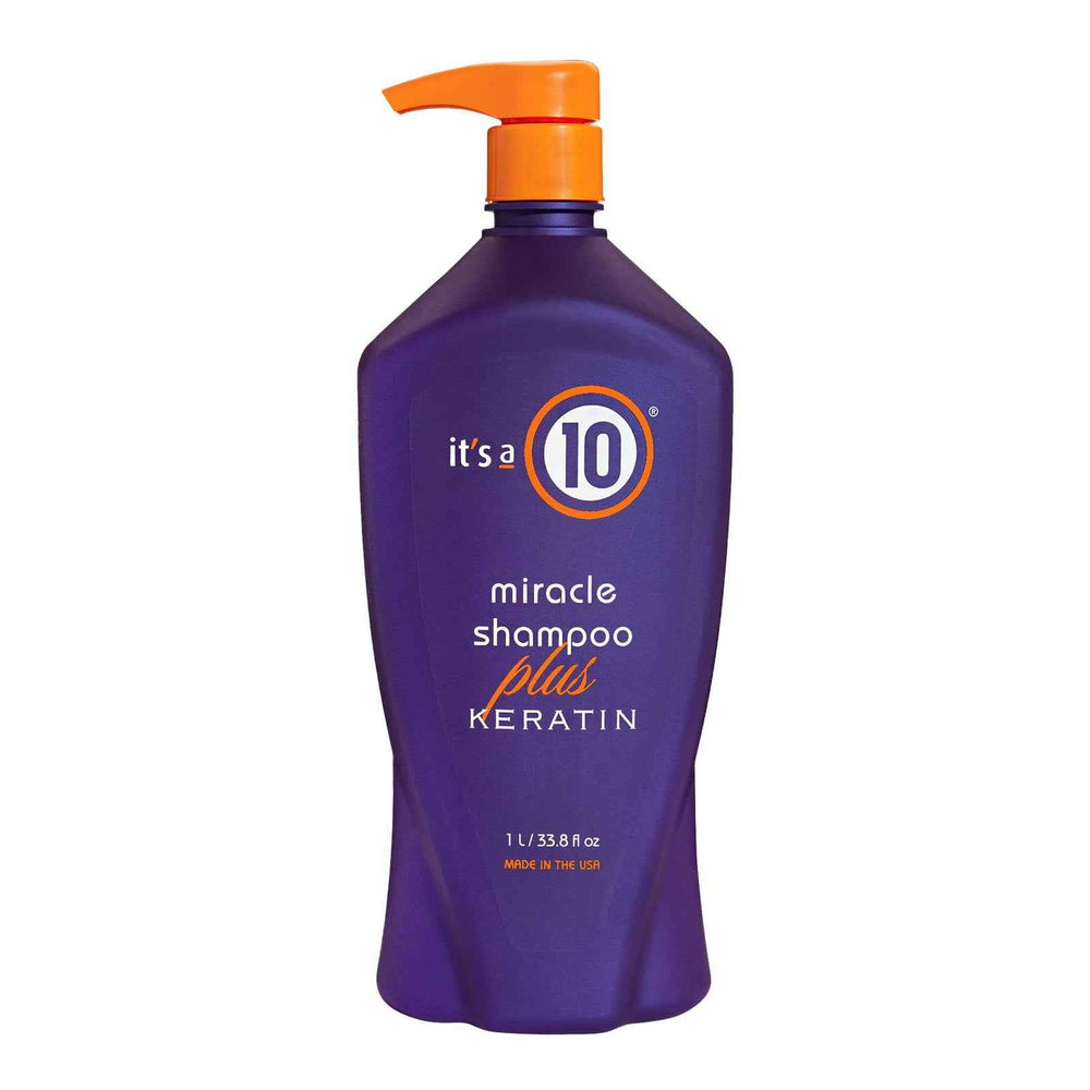 It`s a 10 It's a 10 Miracle Shampoo Plus Keratin – Hair Shampoo Unisex, Hydrate & Protect, 1000 ml