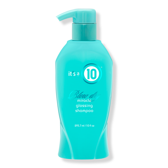 It`s a 10 It's a 10 Miracle Blow Dry Glossing – Hair Shampoo Unisex, For Hydrate/Detangle & Shine, 295.7 ml