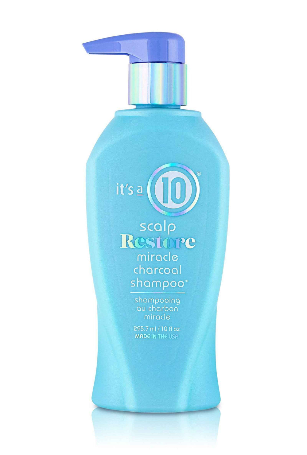 It`s a 10 It's a 10 Scalp Restore Miracle Charcoal – Hair Shampoo for Women, Remove Excess Oil And Product Residual Build-up, 295.7 ml