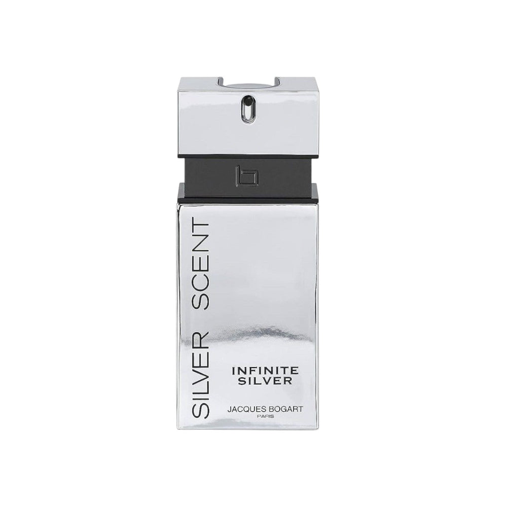 Jacques Bogart Silver Scent Infinite Silver – Eau de Toilette for Men, 100 ml