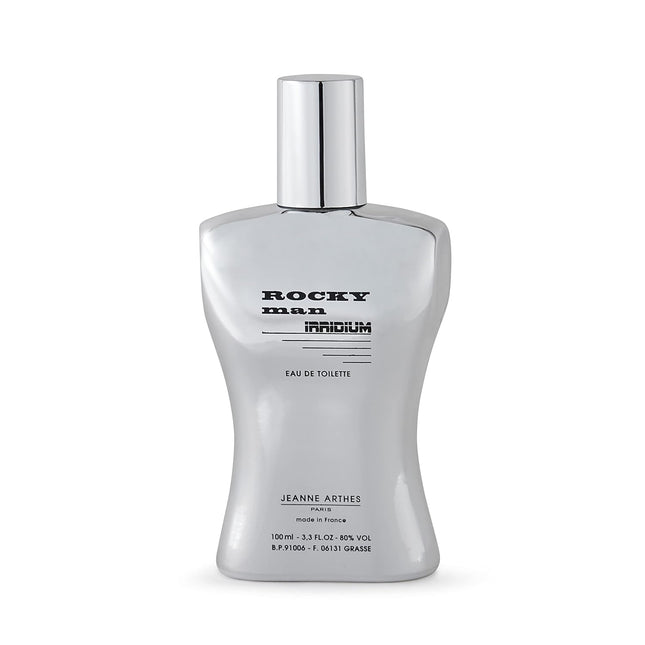Jeanne Arthes Rocky Man Irridium – Eau de Toilette for Men, 100 ml Tester