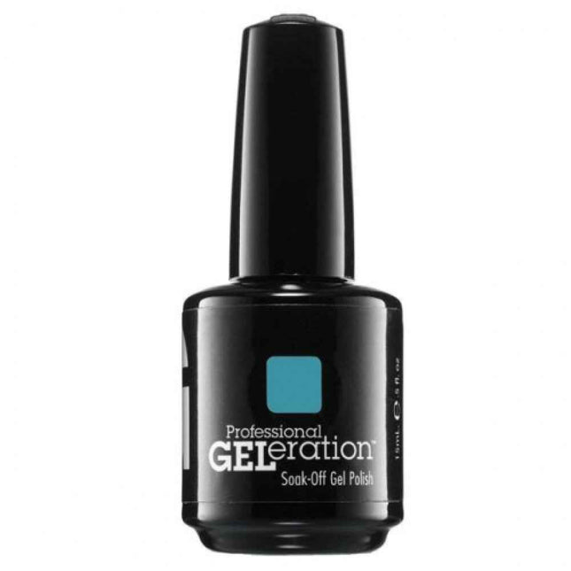 Jessica GELeration Colours – Semi-Permanent Nail Polish for Women, GEL-1100, Faux Fur Blue, 15 ml