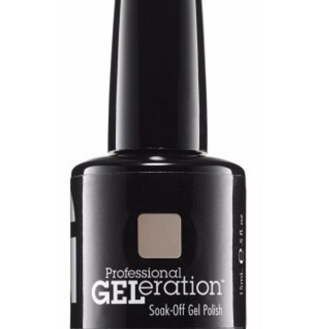 Jessica GELeration Colours – Semi-Permanent Nail Polish for Women, GEL-1127, Naked Contours, 15 ml