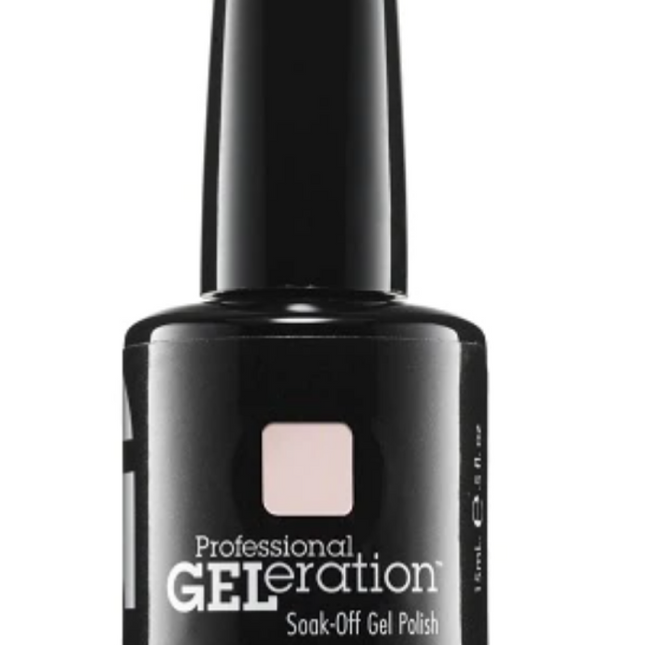 Jessica GELeration Colours – Semi-Permanent Nail Polish for Women, GEL-1128, Bare It All, 15 ml