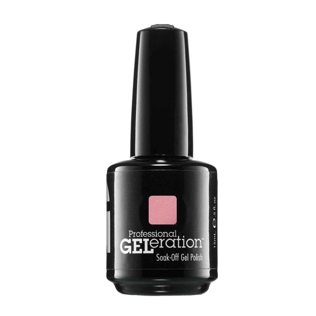 Jessica GELeration Colours – Semi-Permanent Nail Polish for Women, GEL-1159, Posh Pink, 15 ml