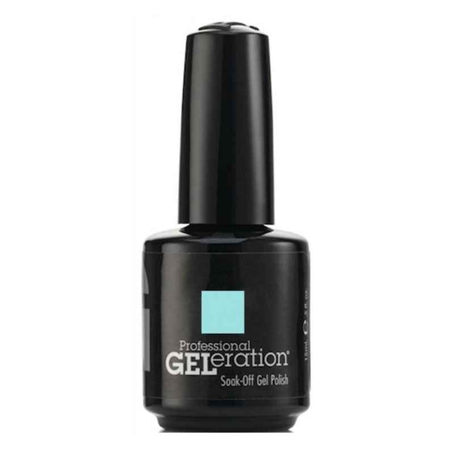 Jessica GELeration Colours – Semi-Permanent Nail Polish for Women, GEL-1191, Cool In The Pool, 15 ml