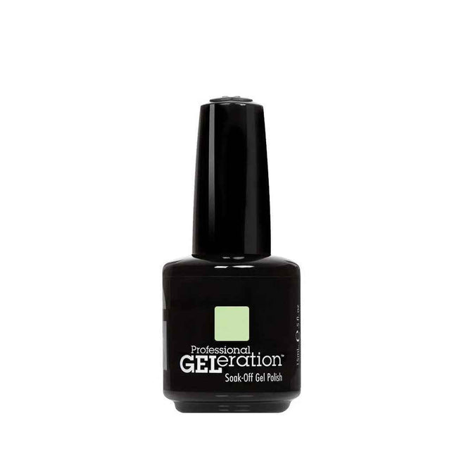 Jessica Professional GELeration – Semi-Permanent Nail Polish for Women, GEL-657, Viva La Lime Lights, 15 ml