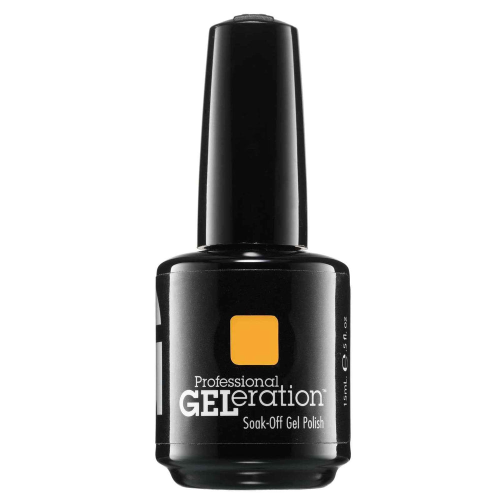 Jessica GELeration Colours – Semi-Permanent Nail Polish for Women, GEL-944, Totally Turmeric, 15 ml