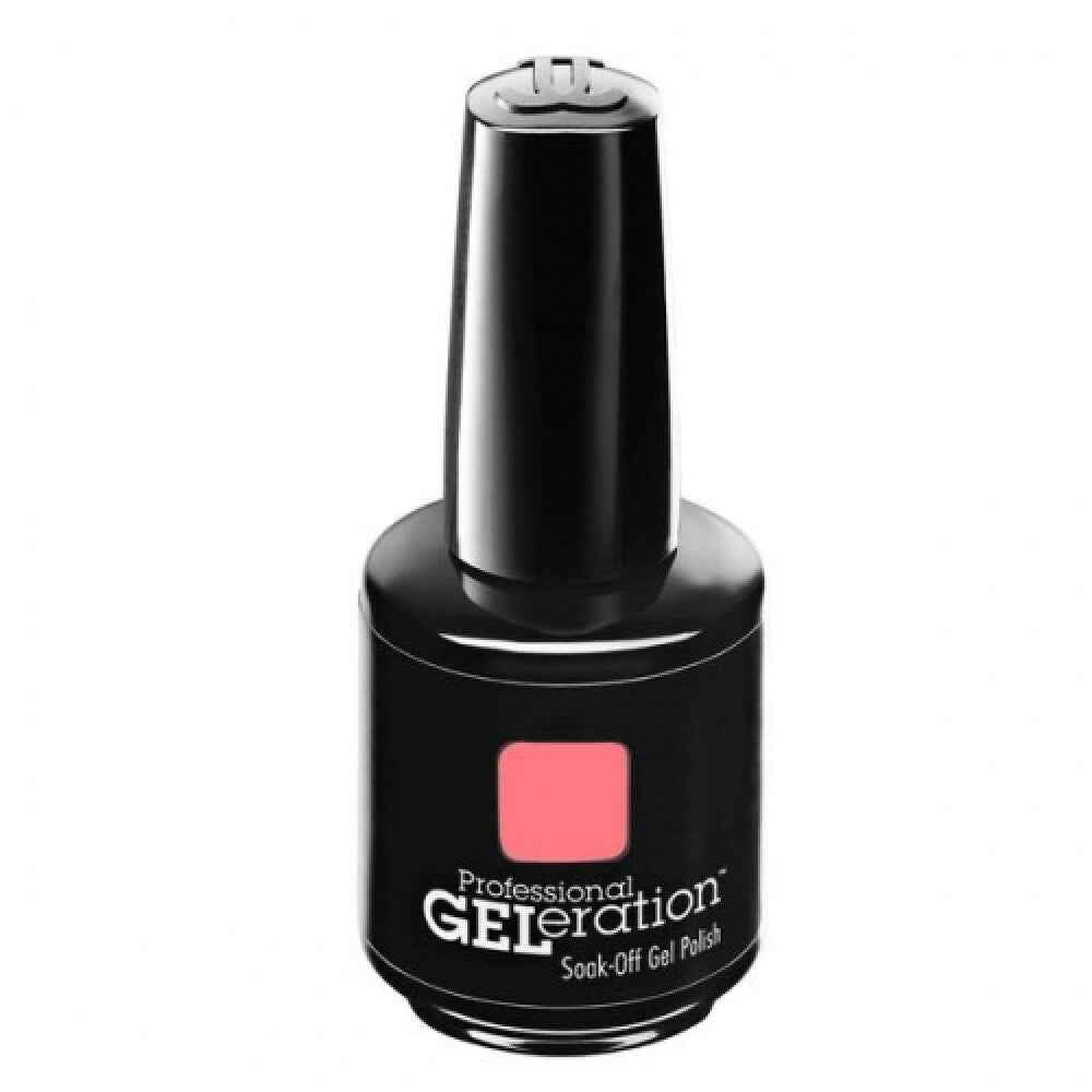 Jessica GELeration Colours – Semi-Permanent Nail Polish for Women, GEL-977, Coral Reef, 15 ml