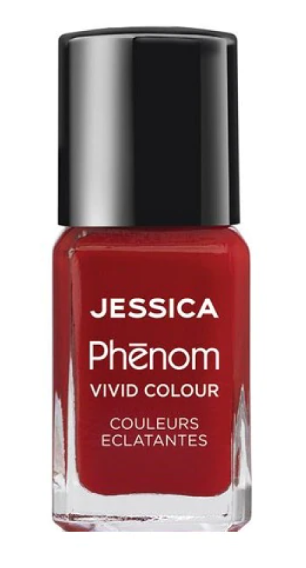 Jessica Phenom Vivid Colour – Nail Polish for Women, PHEN-021, Jessica Red, 14 ml
