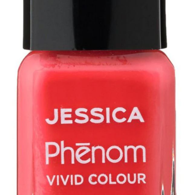 Jessica Phenom Vivid Colour – Nail Polish for Women, PHEN-023, Luv You Lucy, 14 ml