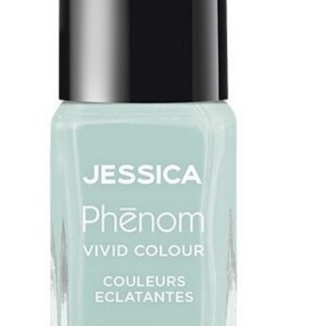 Jessica Phenom Vivid Colour – Nail Polish for Women, PHEN-041, Celestial Blue, 14 ml