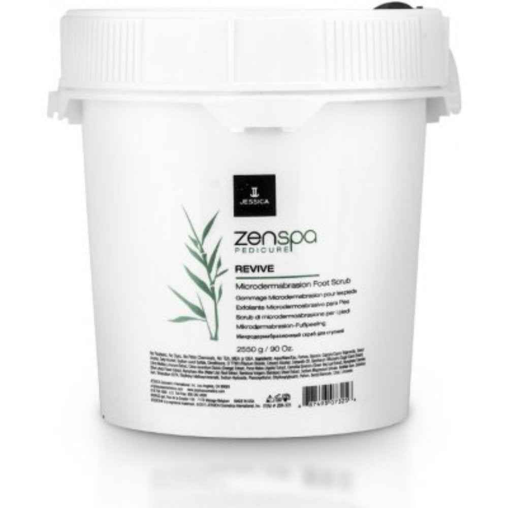 Jessica ZenSpa Revive Cleanse and Scrub – Foot Scrub for Women, 2550 g