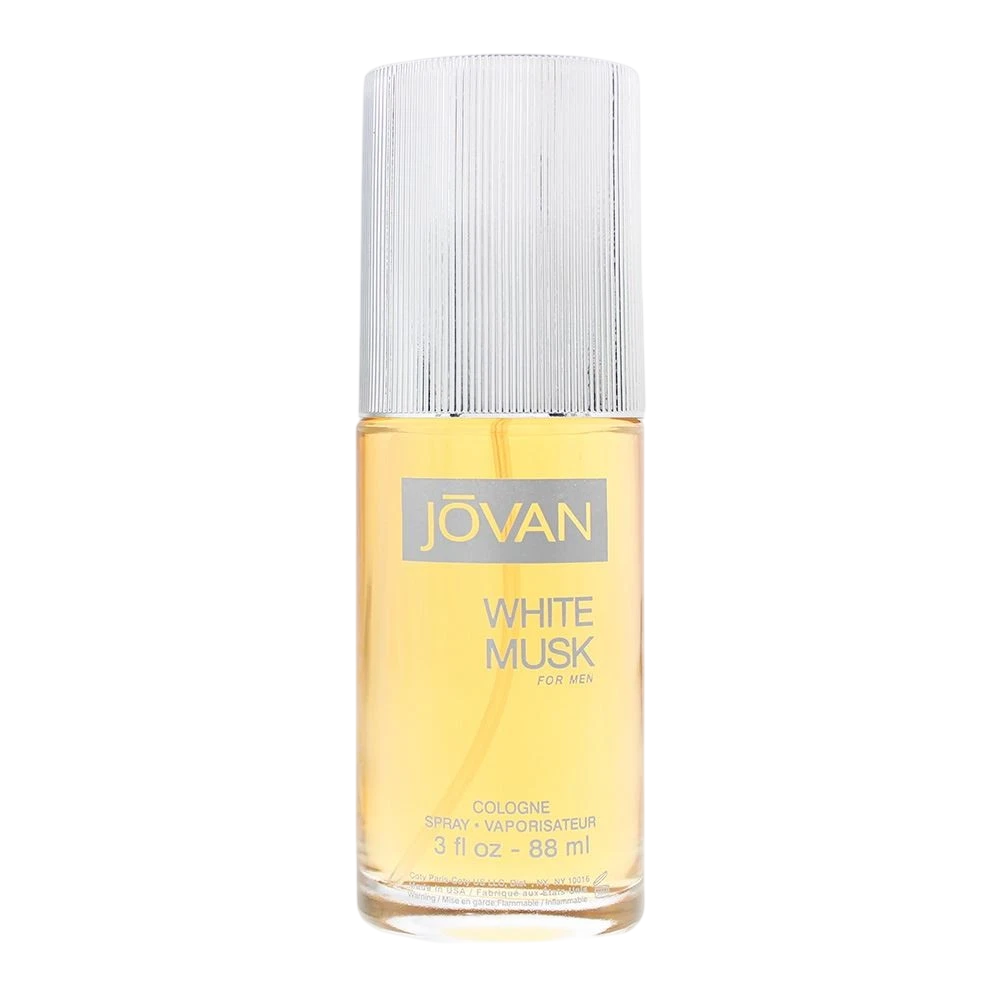 Jovan White Musk – Eau de Cologne for Men, 88 ml