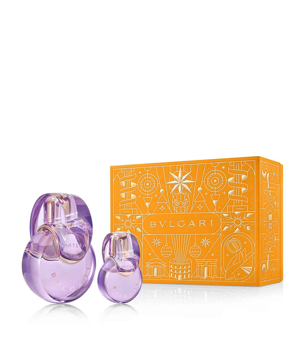 Bvlgari Juice Fragrance Xmas 2024 Set Bvlgari: Omnia Amethyste – Eau de Toilette for Women, 100 ml + Omnia Amethyste, 15 ml Miniature