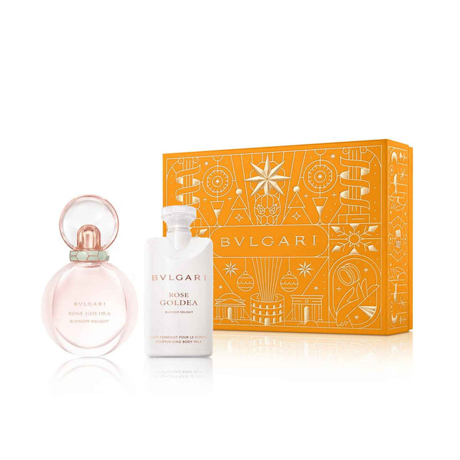 Bvlgari Xmas 2024 Set Bvlgari: Rose Goldea Blossom Delight 2019 – Eau de Parfum for Women, 50 ml + Rose Goldea Blossom Delight 2019, Hydrating, Body Lotion, 75 ml
