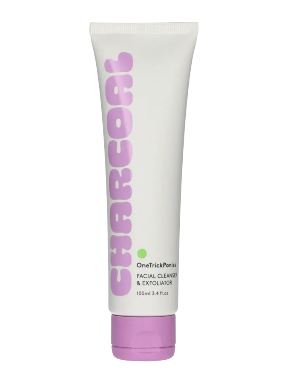 One Trick Ponies Charcoal Exfoliating – Cleansing Cream for Women, 100 ml