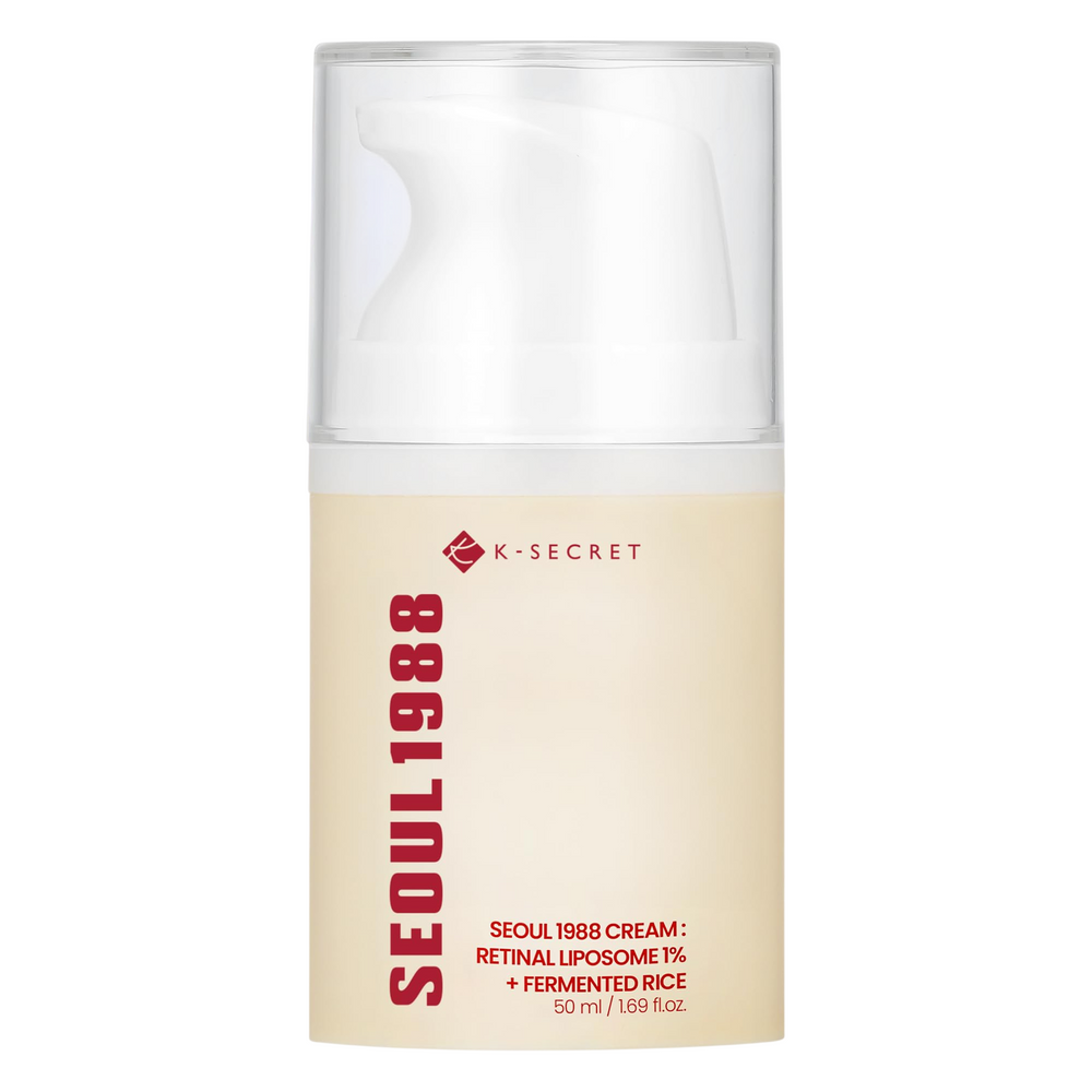 K-Secret Seoul 1988 Retinal Liposome + Fermented Rice Anti-Wrinkle – Cream for Women, For Face, 50 ml